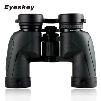 

Eyeskey 8x32 Porro Waterproof Binoculars Bak4 Prism Optics Compact Telescope for Camping Hunting