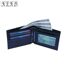 Бренд Лидер продаж для мужчин двойные верхние рынок Ретро Бизнес Короткие Кошельки мужской тонкий кошелек повседневные Зажимы для денег карта пакет клатч для денег сумка