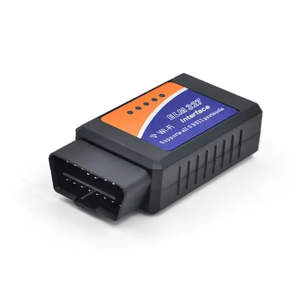 ELM327 Wifi/Bluetooth OBD2 OBDII считыватель кодов ELM 327 Bluetooth ELM327 автоматический сканер ELM327 для IPhone Ipad считыватель кодов - Цвет: Wifi Version