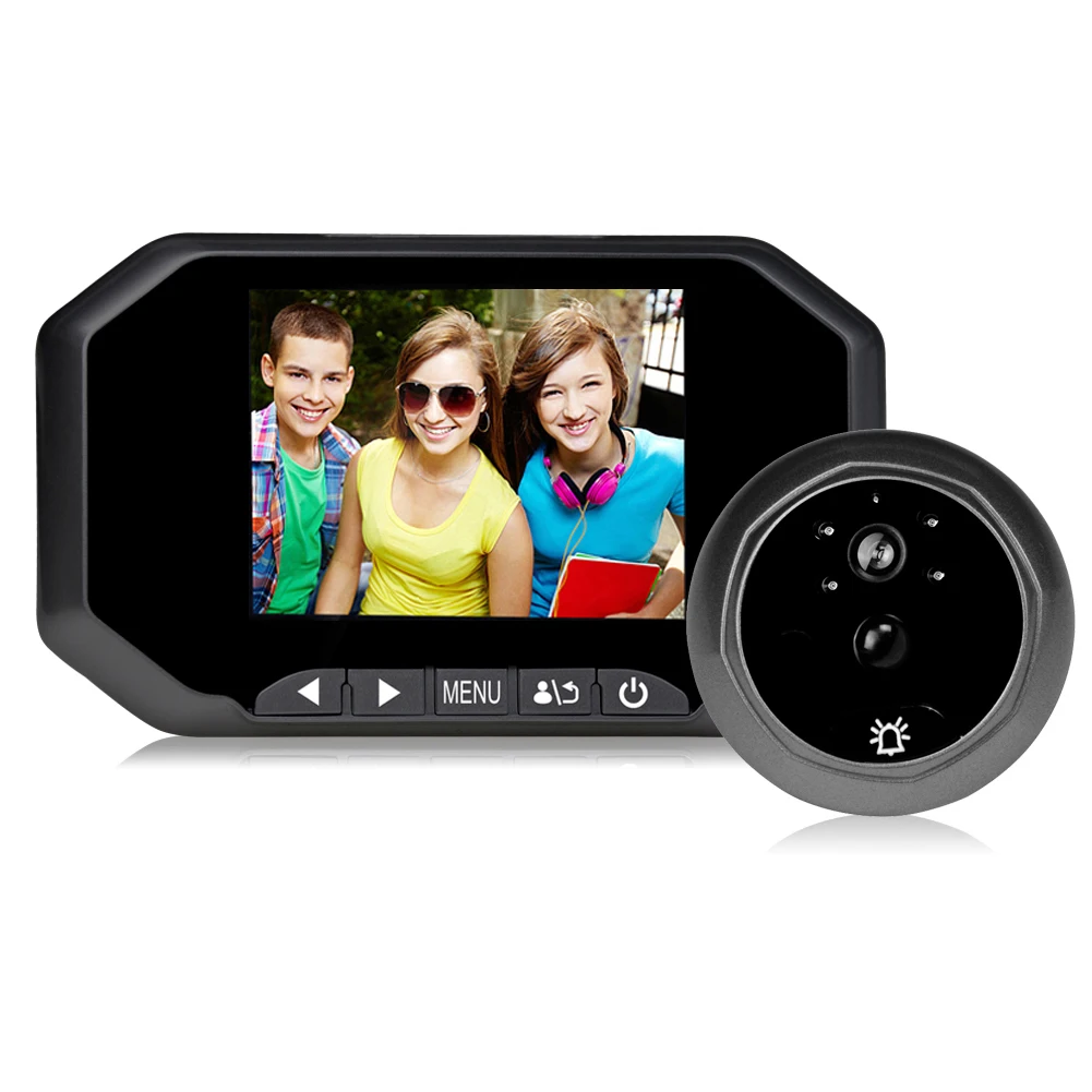 

3.5" Wireless Video Doorbell Phone Intercom Camera Monitor Home Security 160 Degree View angle Doorbell Phone