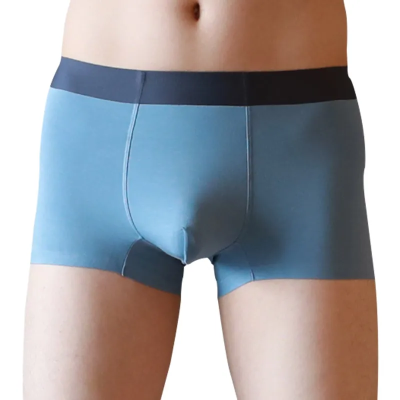 

DEWVKV 2019 Male Panties Cotton Boxers Panties Comfortable Breathable Men's Panties Underwear Trunk Brand Shorts Man Boxer GBQ