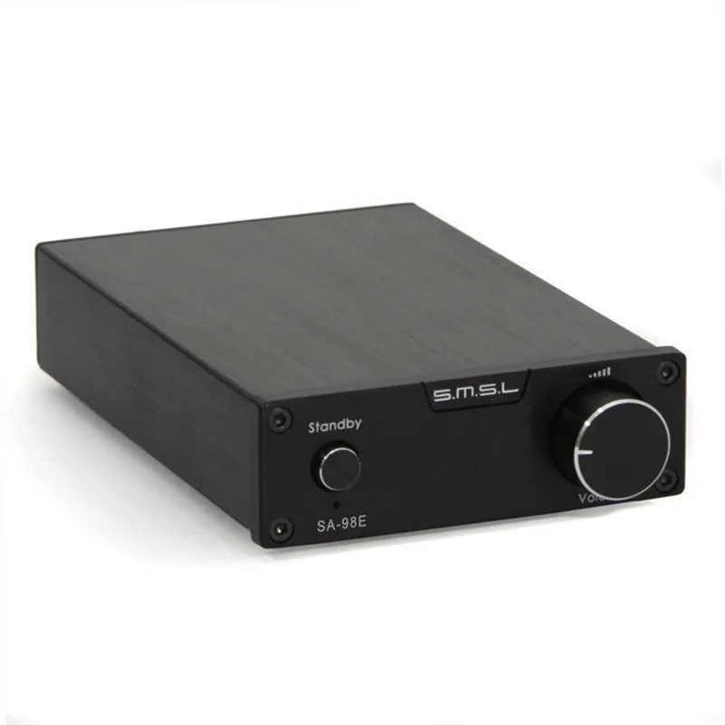 SMSL SA-98E TDA7498E 160 Вт* 2 класса d высокого класса супер HIFI аудио цифровой усилитель мощности с оригинальным адаптером высокой мощности