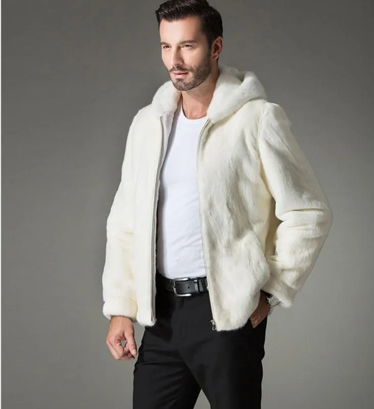 Men Faux Mink Fur Hooded Jackets Casual White Jaqueta Masculina Brand  Clothing Casaco Masculino Male Fur Coats Man Made Fur K23|male fur|male fur  coatmink fur men - AliExpress