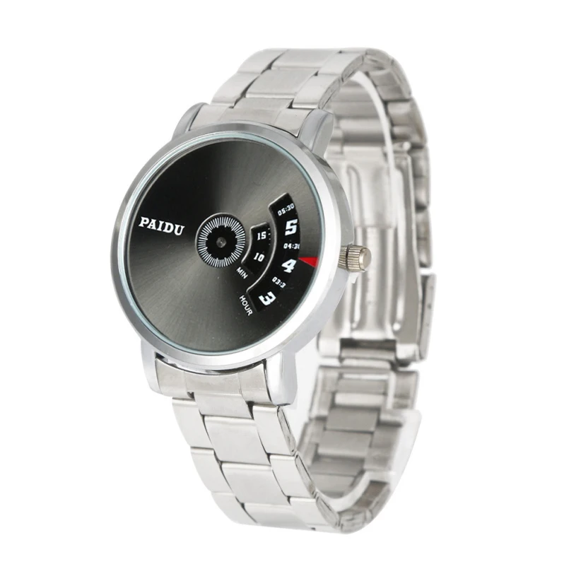 

New Arrive Luxury Brand Analog Display Date Men's Quartz Watch Casual Silver Watch Men Watches relogio masculino