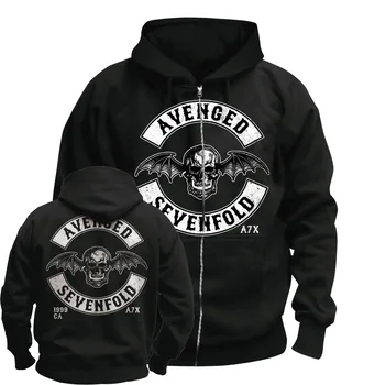 

Bloodhoof AVENGED SEVENFOLD MEN'S A7X BAND HOODIE : Asian Size
