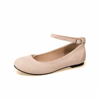

Retro word buckle Mary Jane shoes female literary shallow mouth flat summer shoes