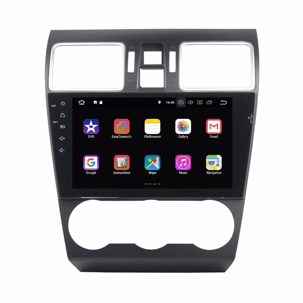 2 din 9 &quotAndroid 8 1 автомобильное радио gps мультимедийное головное устройство для Subaru