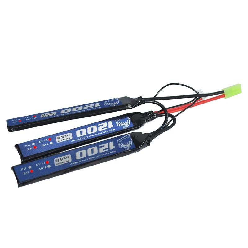 YOWOO высокая скорость разряда AKKU RC Lipo 3s батарея 11,1 V 1200mAh 30C Max 60C для короткой палки страйкбола пистолет АК Тип мини Tamiya