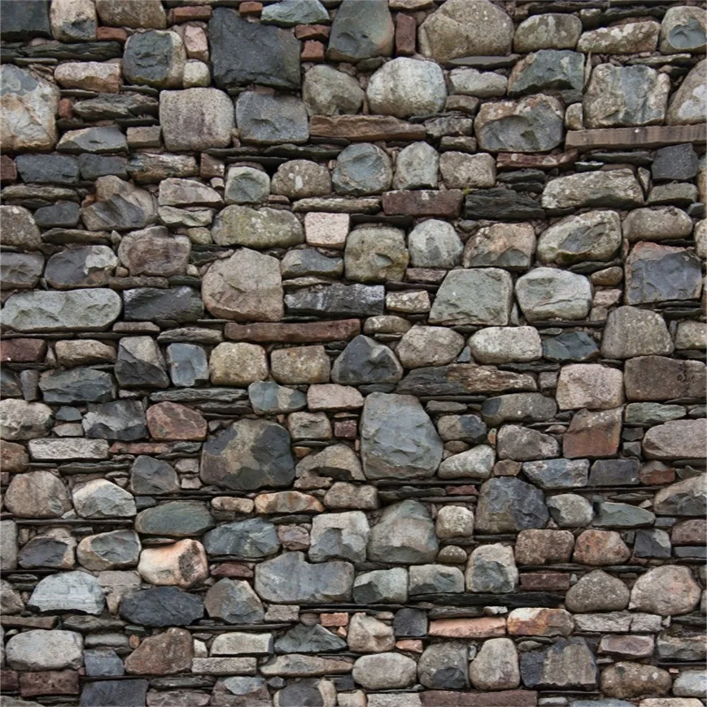 Laeacco Vintage Old Stone Brick Wall Portrait Grunge Photography Background Customized Photographic Backdrops For Photo Studio