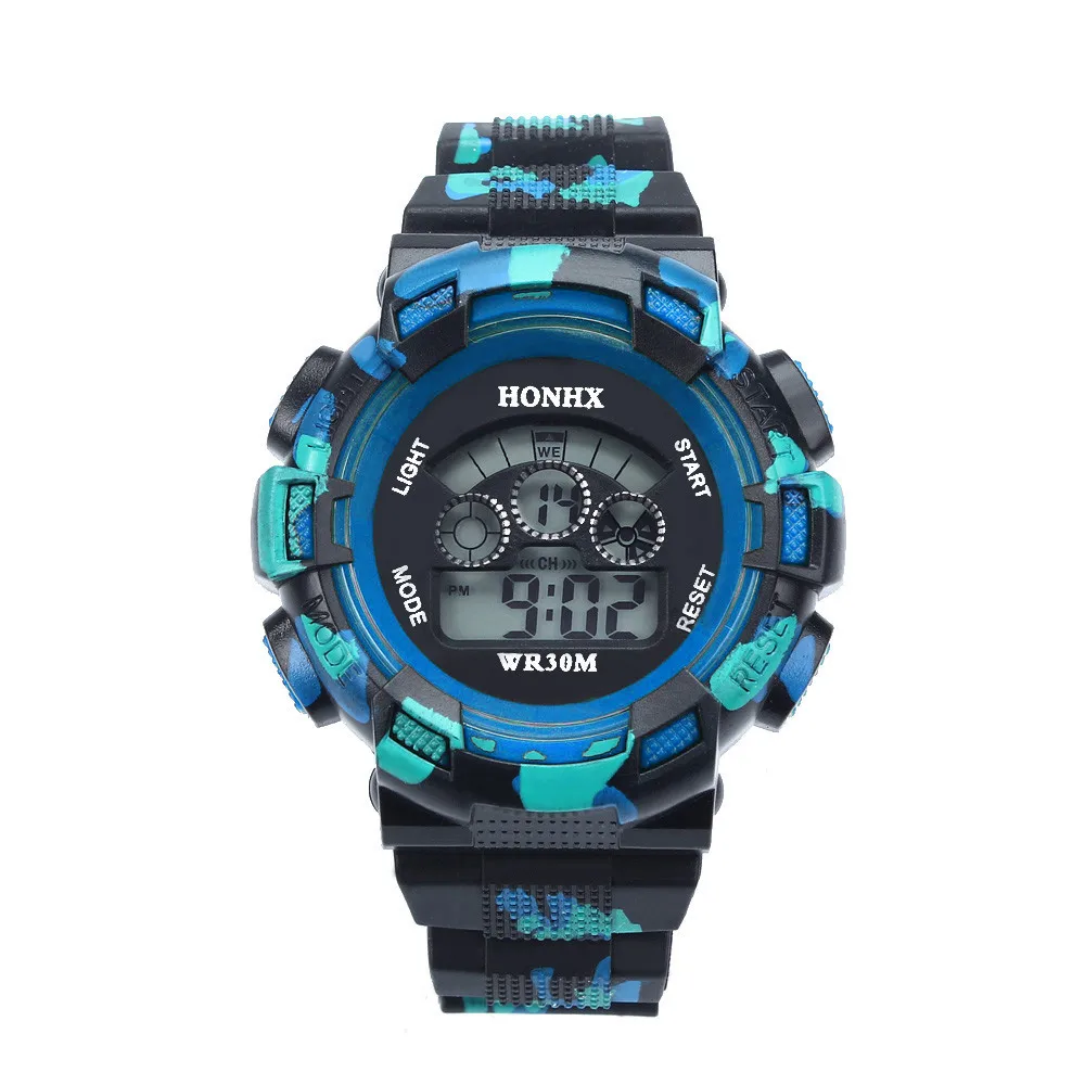 Creative Watches Children Waterproof Cool Mens Boys Digital LED Quartz