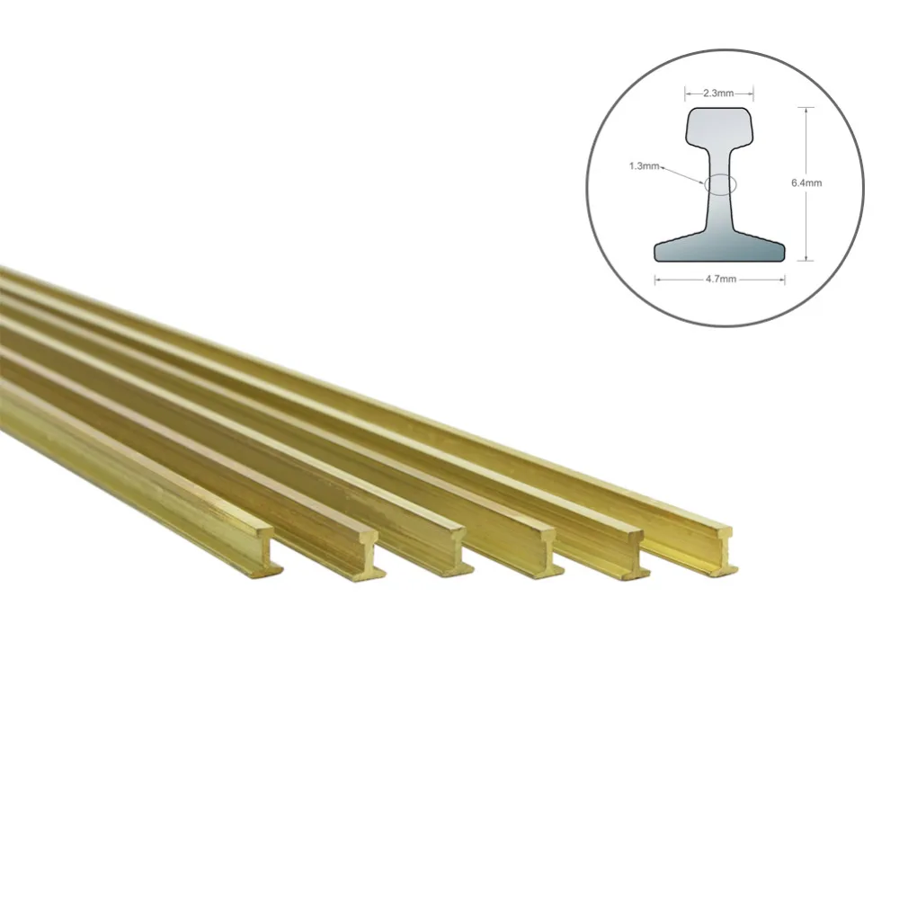 

2pcsModel Train 1:25 G Scale DIY Railroad Rail Rod Track Bar 50cm Model Railway Part Accessories HP15G