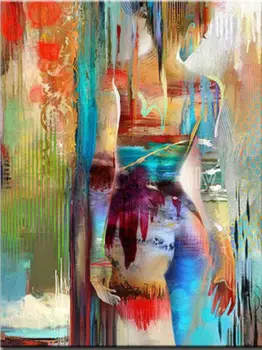 

Naked woman huge decor hand oil painting on canvas art (no frame)