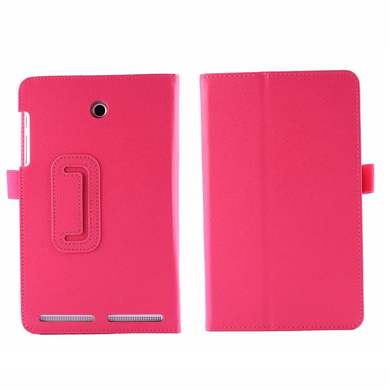 

KiKiss 8 Inch Litchi Pattern Stand Fold Tablet Cover For Acer Iconia Tab 8 A1-840 FHD A1 840 PU Leather Protective Case