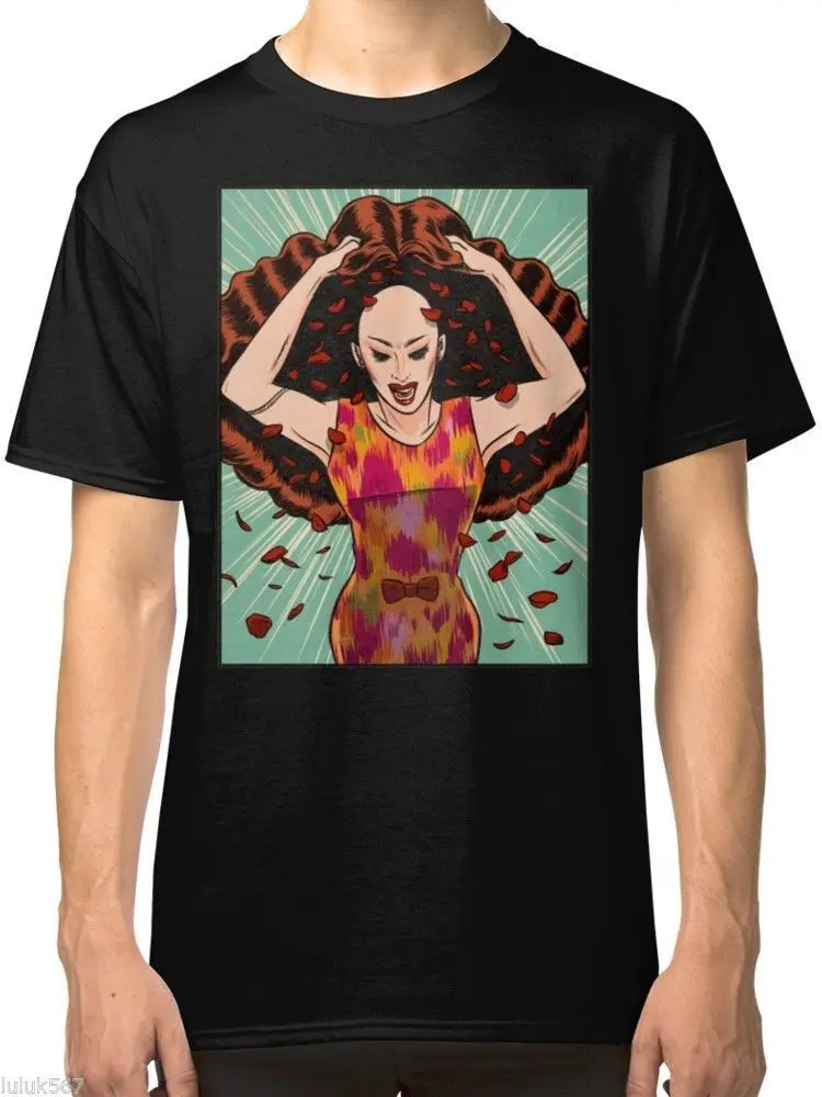 Drag Queen Sasha Velour Comic NEW TEE SHIRT SIZE S-3XL Men O-Neck Tee Shirt | Мужская одежда