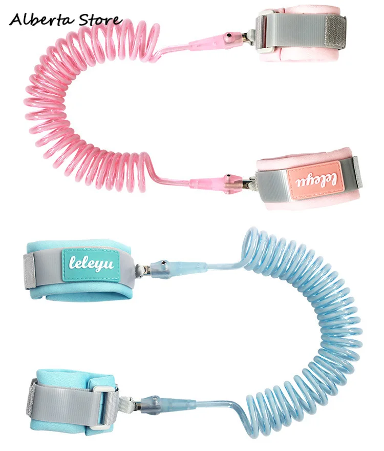 

2019 Newest Anti-lost With Traction Rope Baby Anti-lost Safety Bracelet Children Safety Comfortable Without Hurt The Hand Go Out