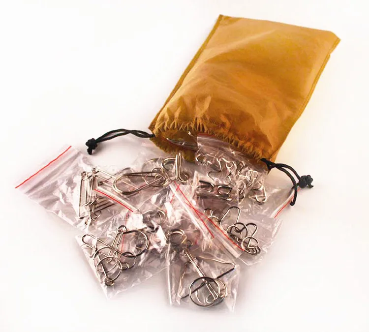 30PCS/Set IQ Metal Wire Puzzle Mind Brain Teaser Puzzles Game for Adults Children цена 30PCS/Set IQ Metal Wire Puzzle Mind Brain Teaser Puzzles Game for Adults Children цены онлайн