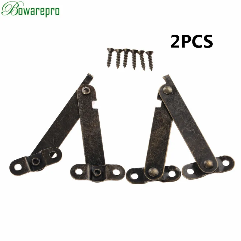 UK STOCK Door Hinges Cupboard Jewelry Box Cupboard Cabinet Hinges Hardware 2pcs