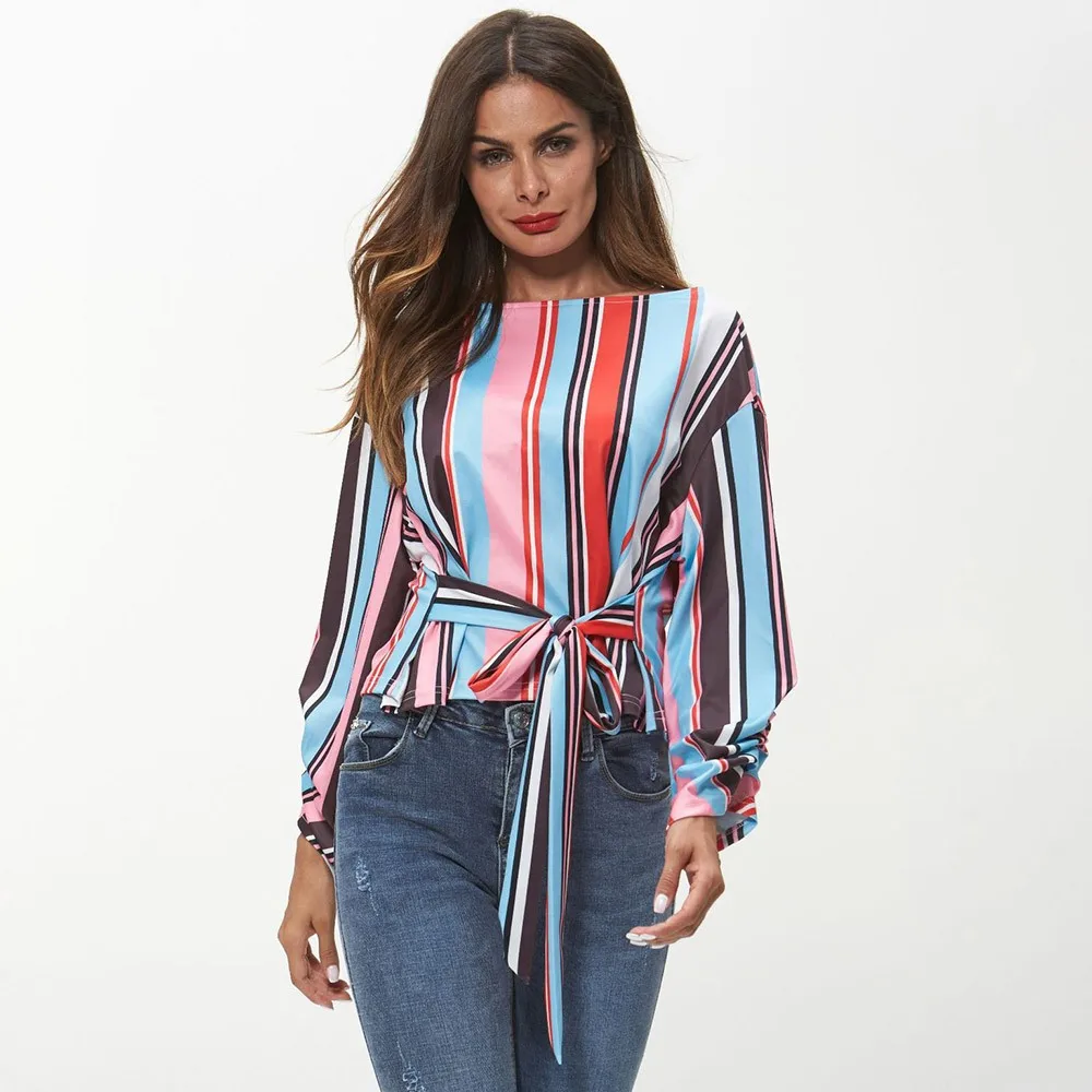 Для женщин блузки OL Boho Повседневное белый дешевые пуловер свободного кроя в