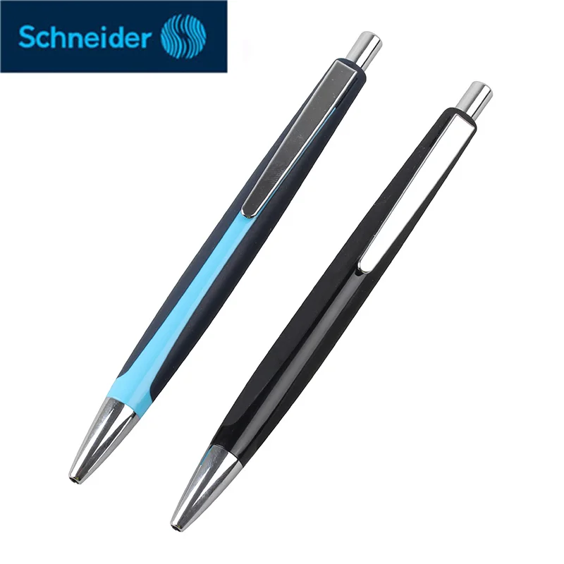 Ручка шариковая Schneider с контрастным летающим маслом 0 7 мм очень гладкая большая