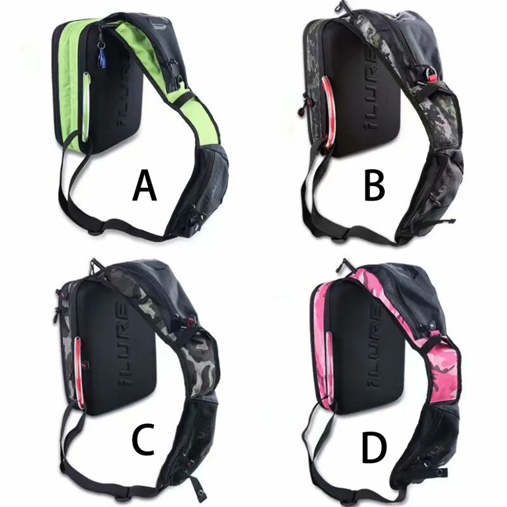

Multicolor Unisex Utility Outdoor Portable Recreation Bags Nylon Fabric Multi-Purpose Fishing Bag Accessories #4D18