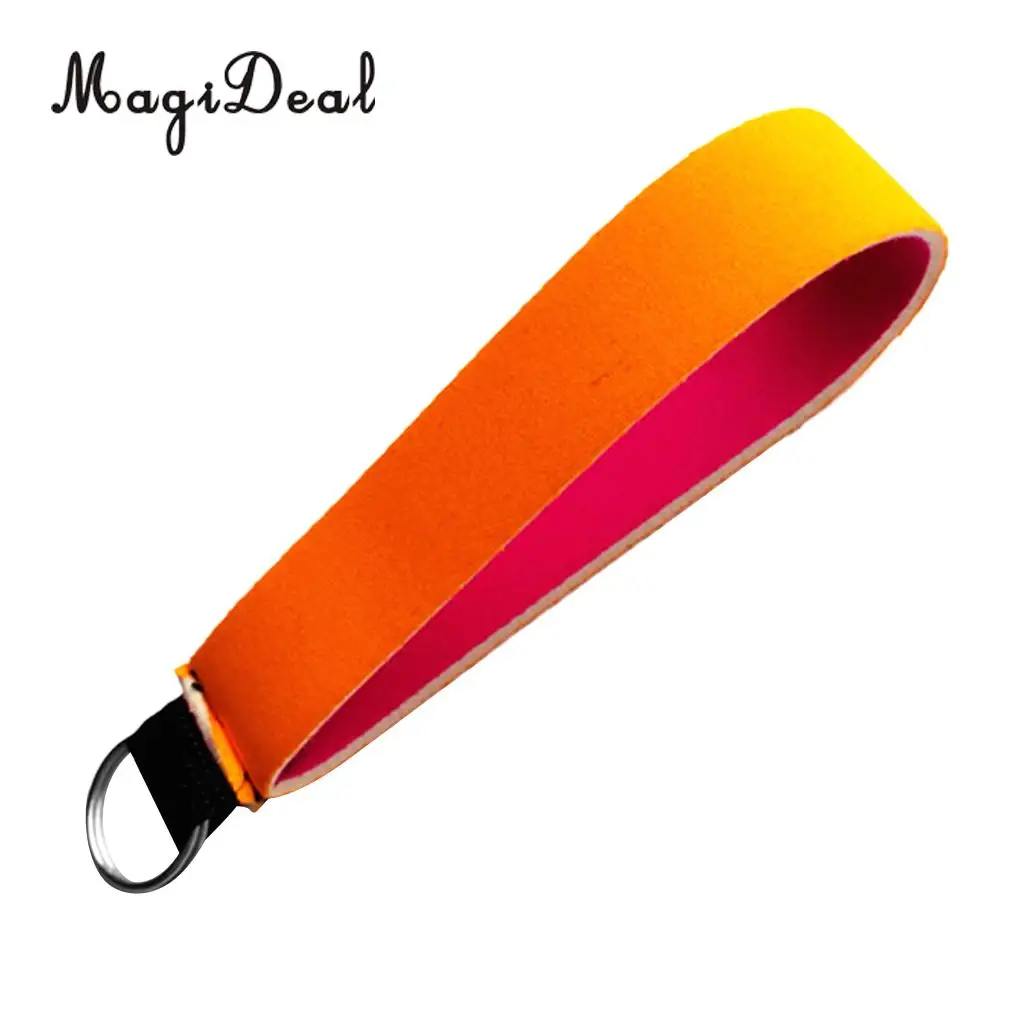 MagiDeal Neoprene Key Fob Wristlet Keychain Key Holder Keyring Hand Wrist Strap for Water Sports Beach Swimming Jogging Boating