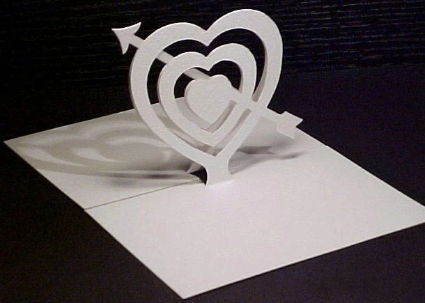 3d paper art model greeting card diy paper cut crafts sculpture