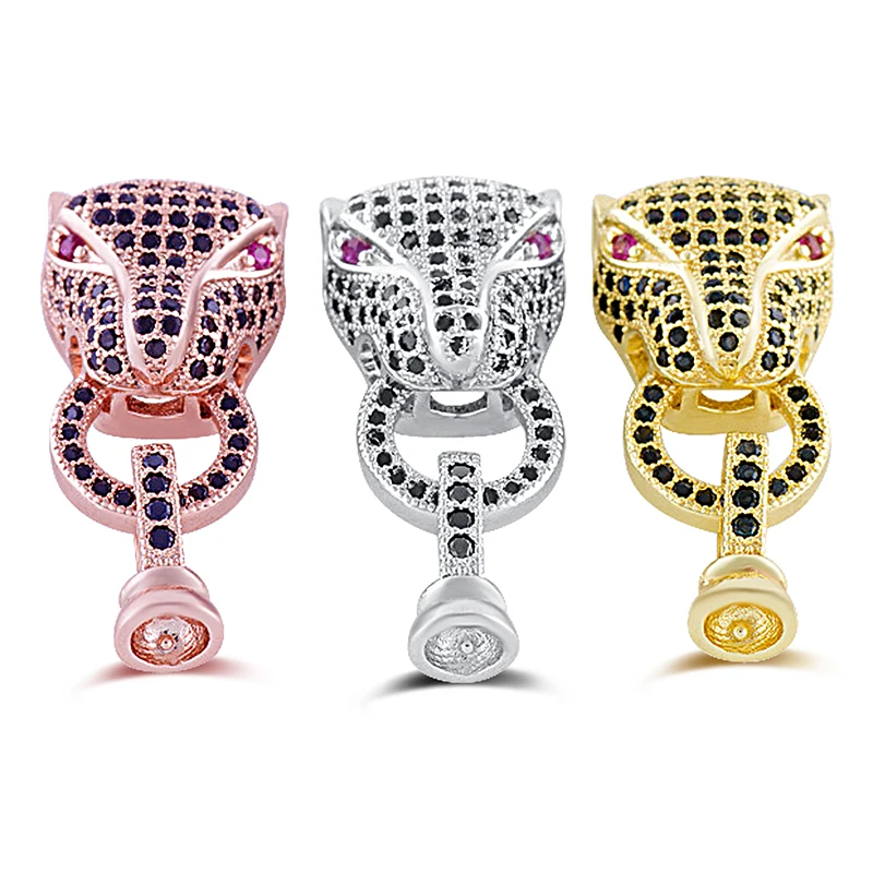 Buy Fine Jewelry Connection & Clasps Leopard Head With