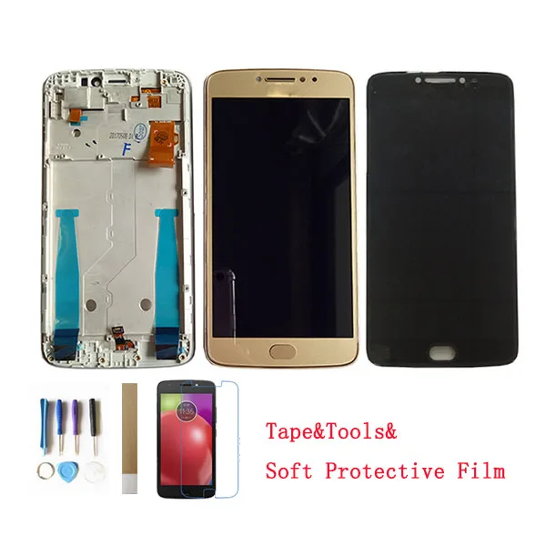 

5.5" For Motorola Moto E4 Plus XT1770 XT1773 XT1771 XT1772 LCD Display With Touch Sensor Glass Digiziter With Frame With Kits