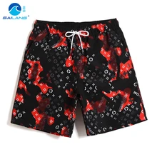 Летние мужские плавки сексуальные быстросохнущие пляжные шорты трусы купальный костюм Лайнер Гавайские бермуды drawstring купальники