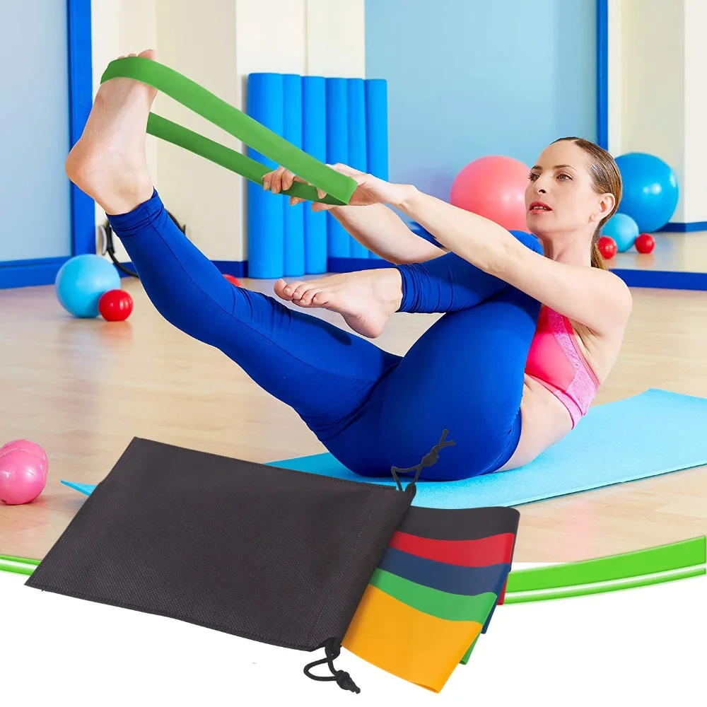 Упражнения с резинкой Pilates Band