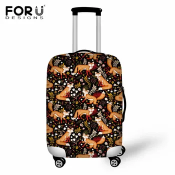 

FORUDESIGNS Animal Travel Luggage Protective Covers,Dust Covers for 18-32 inch Trolley Case Waterproof Elastic Suitcase Cover