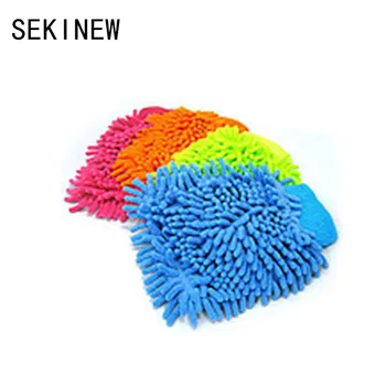 

SEKINEW Super Mitt Microfiber Car Window Washing Home Cleaning Duster Towel Gloves Household Cleaning Helper Car Paper Towels