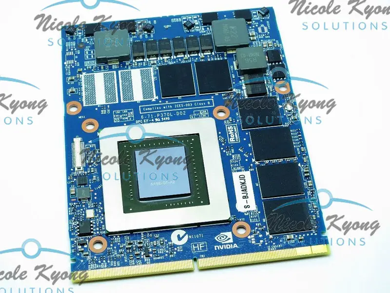  GTX 870M 3G DDR5 Video VGA card Graphics CARD For Dell M18X M17x m6700 M6800 laptop 