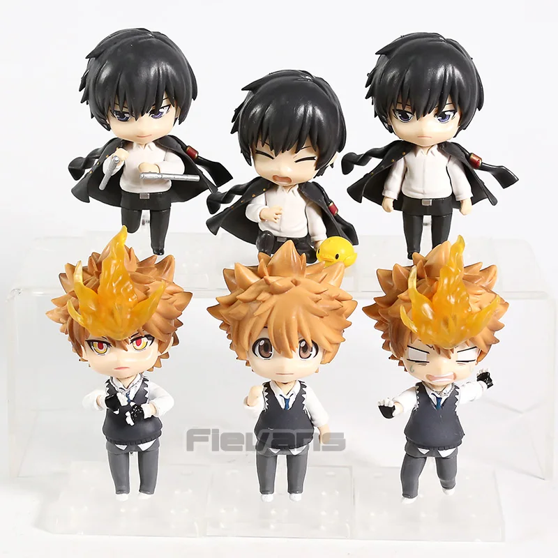 Kateario Hitman Reborn! Sawada Tsunayoshi Hibari Kyouy ПВХ фигурка коллекционные игрушки куклы 3
