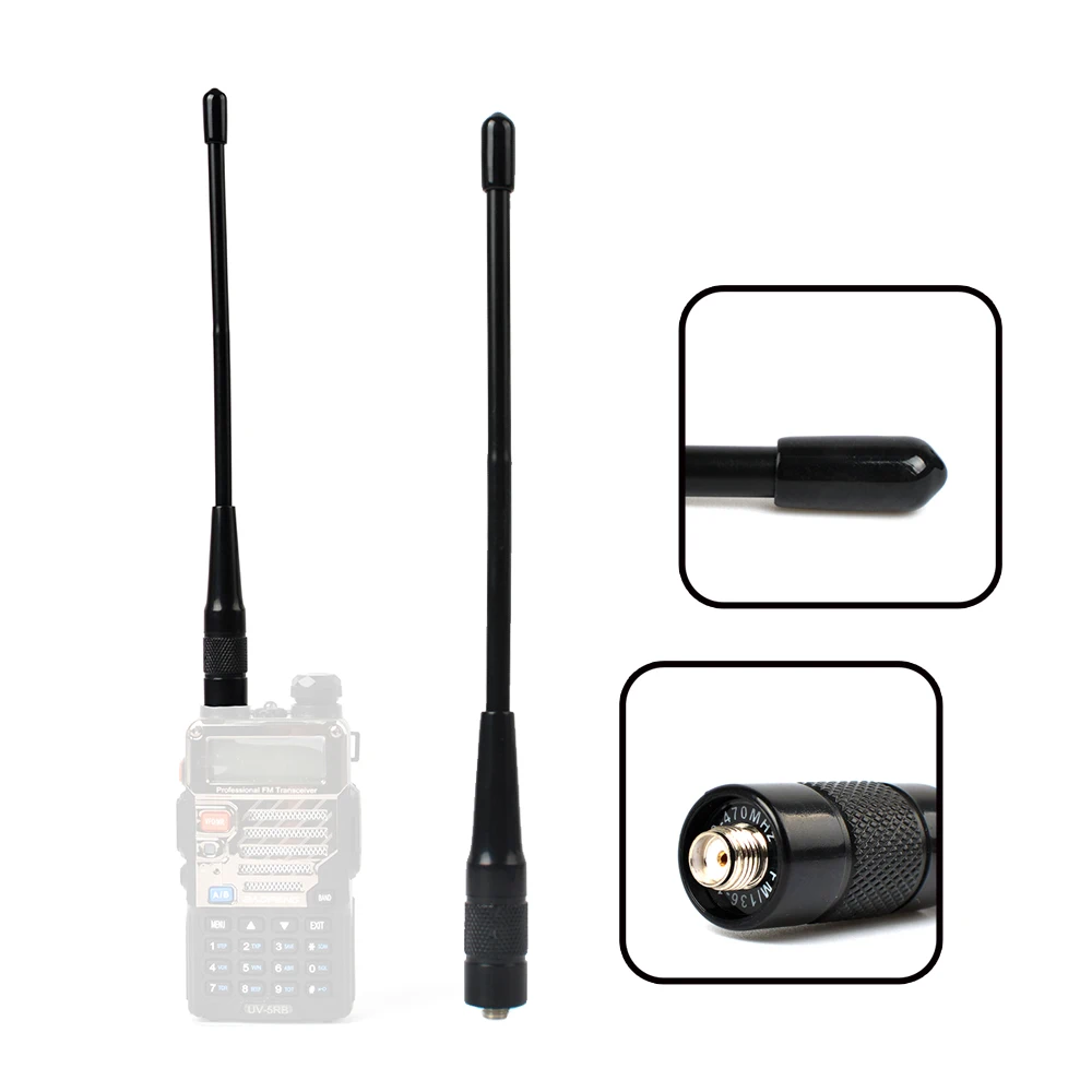 Hys-701n sma-женский Двухканальные рации Телевизионные антенны Dual Band 144/430 мГц VHF и UHF