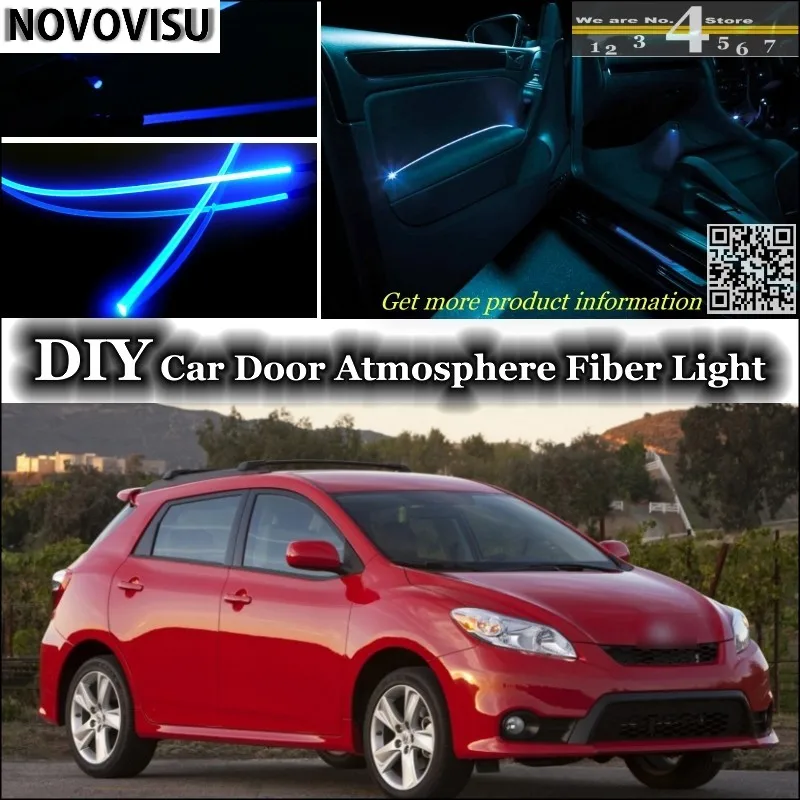 Us 21 85 13 Off Novovisu For Toyota Matrix Interior Ambient Light Atmosphere Fiber Optic Lights Inside Door Panel Illumination Not El Light In
