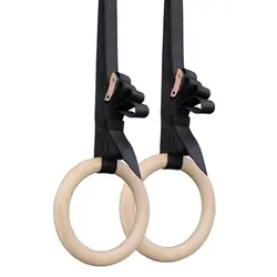 28/32 мм экономическая гимнастические кольца с ремешками с пряжками Портативный для гимнастики фитнеса дома кольца силовые тренировки