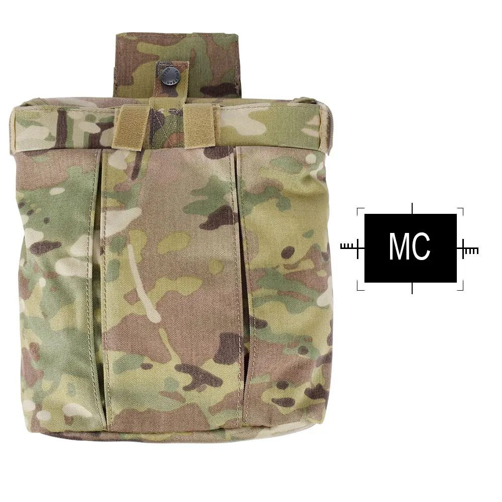 EMERSONGEAR Drop Pouch тактическая дампа Сумка Molle подсумок военный страйкбол армейский Инструмент Mag Drop Pouch Мультикам EM9042 - Цвет: MC