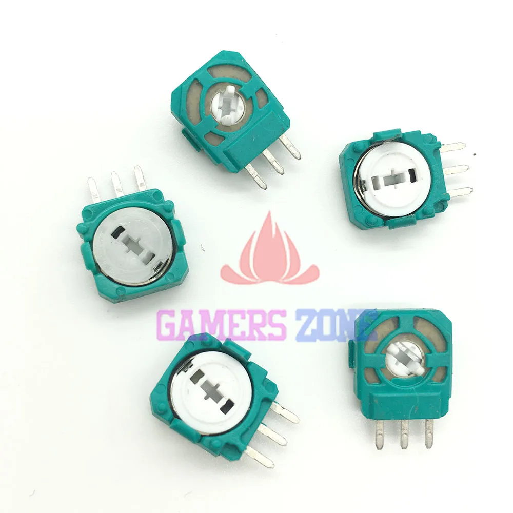 

100PCS For PS4 Joystick Axis Analog Sensor Green Part Module Micro Switch for Playstation4 PS4 Controller