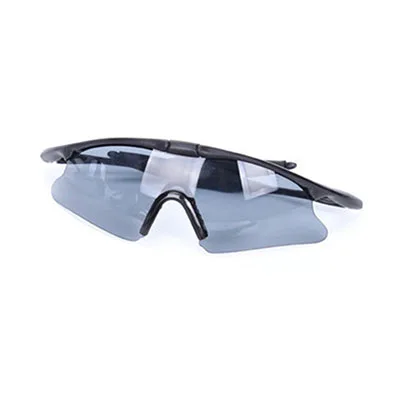 UV400 походные охотничьи очки армейские военные очки для стрельбы уличные песочные анти-ударные очки для пейнтбола CS военные игры очки - Цвет: Gray