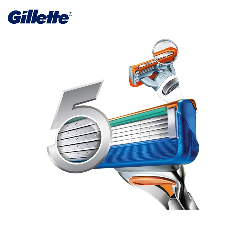 Gilltte Fusion бритвенные лезвия ручные для бритья мужские бороды Уход за лицом Замена