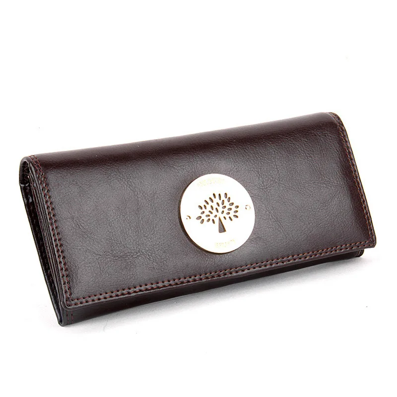 European And American Style Retro Women Wallets Oil Wax Leather Bag European And American Style Retro Women Wallets Oil Wax Leather Bag S Purse Female Tree Logo Fashion Wallet In From Luggage Bags On