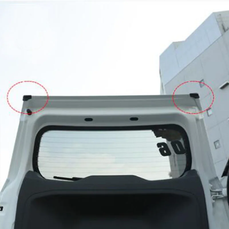 Цвет свою жизнь ABS черный багажник автомобиля багажника аварии угловой резиновая защита Стикеры для Ford Ecosport 2012- аксессуары 2 шт./компл
