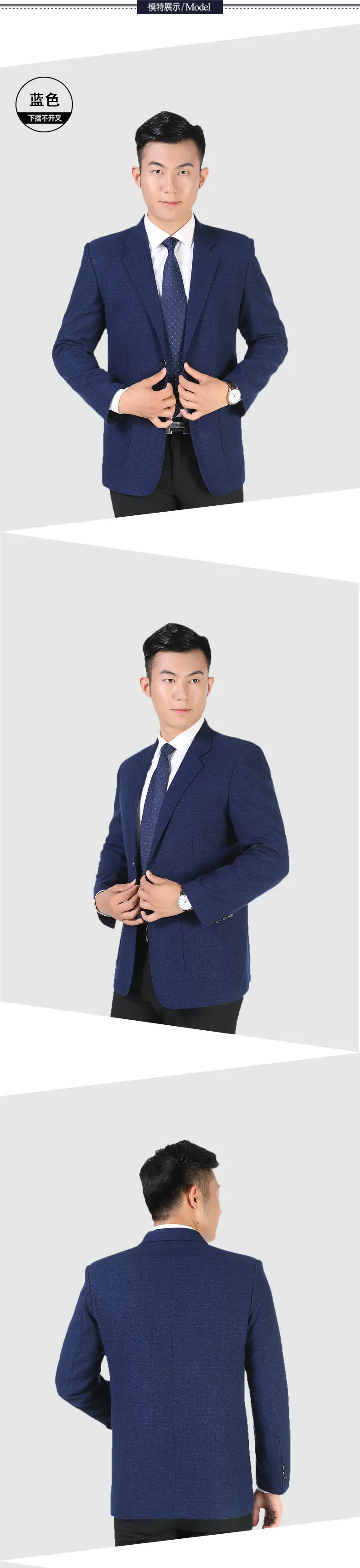 Man Busines Casual Blazer Black Navy Blue Purple Jacket Suit Men Notched Collar Blazers For Men Elegance Outfits Slim Fit Suit Jackets Blazer (3)