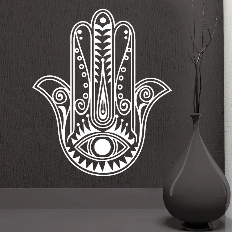 Наклейка на стену Hamsa защитная наклейка в виде мусульманского дома домашний