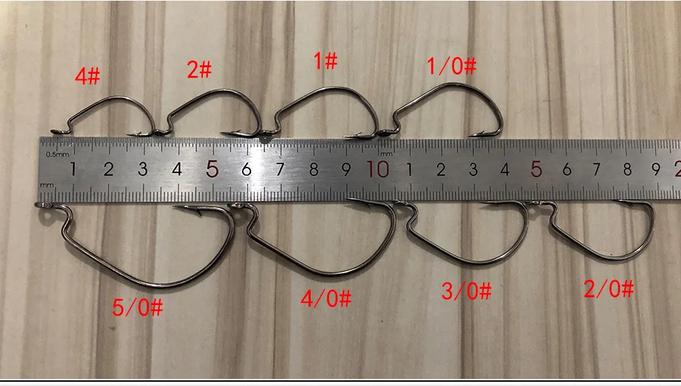 20 шт./лот, широкий рыболовный крючок из высокоуглеродистой стали, рыболовный крючок для мягкой приманки, рыболовные снасти, аксессуары, Pesca TP1066