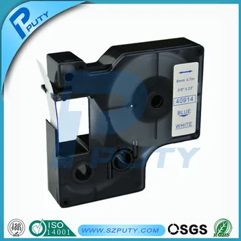 

10 packs 9mm Blue on White 40914 compatible label tapes for dymo label printers