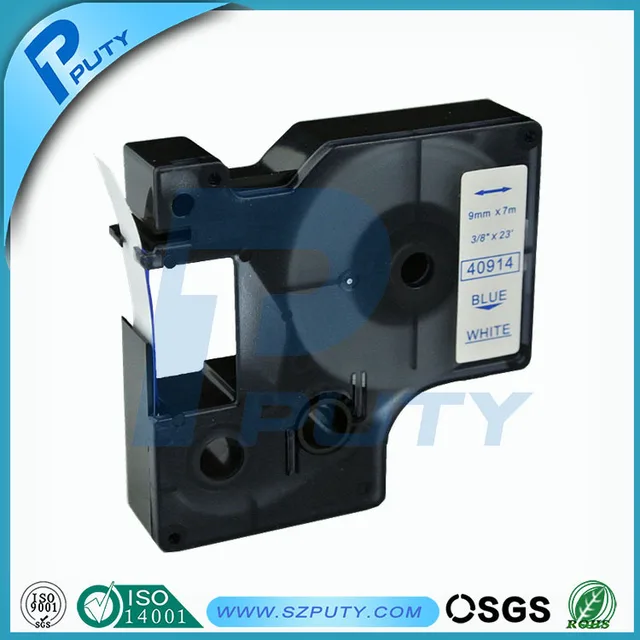 Best Price 10 packs 9mm Blue on White 40914 compatible label tapes for dymo label printers Best Price 10 packs 9mm Blue on White 40914 compatible label tapes for dymo label printers