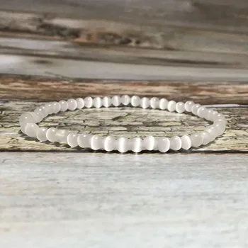 Bracelet femme pierre de lune véritable