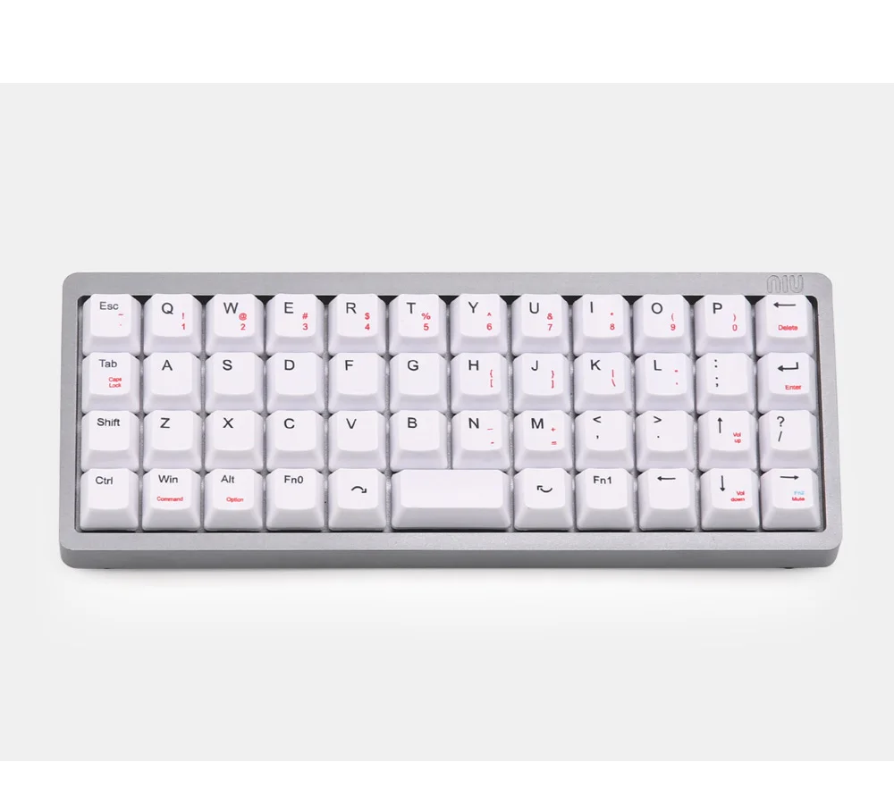 KBDfans NIU 40 Dye-subbed OEM профиль колпачки для 40% макета cherry mx механическая клавиатура